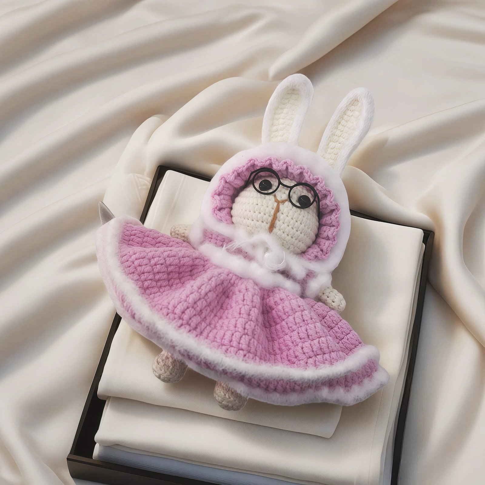 crochet bunny,super cute handmade positive crochet animals bunny rabbit gift,ideal emotional support bunny gifts for birthday, graduation, lovers and family crochet bunny,super cute handmade positive crochet animals bunny rabbit gift,ideal emotional support bunny gifts for birthday, graduation, lovers and family