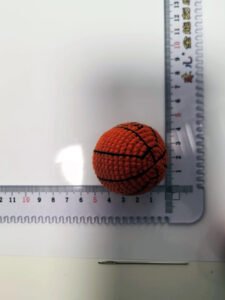 basketball crochet dolls gifts knitted tiny stuffed sport balls plush appreciation for men women basketball birthday gift for dad coach teenager