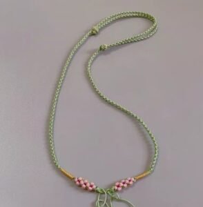 Hand woven semi-finished necklace hanging ropes can be DIY and paired with pendants hand woven semi finished necklace hanging ropes can be diy and paired with pendants