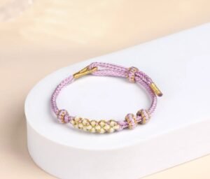 Semi finished DIY hand ropes can be used to thread beads and accessories Hand woven bracelet auto draft