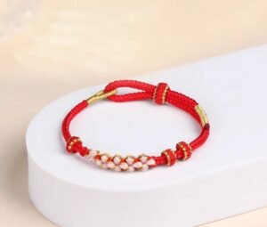 Semi finished DIY hand ropes can be used to thread beads and accessories Hand woven bracelet auto draft