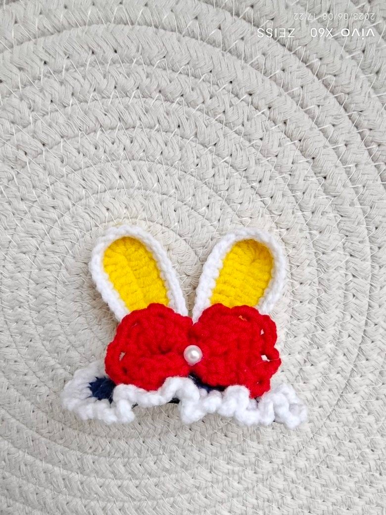 one pair of two 3d rabbit ears bow hair clips hairpin, with a cartoon like three dimensional design. made of 4 strands of pure milk cotton by skilled artisans, it is soft and easy to clean. it is the best accessory for your hair, lightweight and comfortable. both babies and adults can wear it. it fully showcases your cuteness and tenderness. it is the most thoughtful gift for your family. one pair of two 3d rabbit ears bow hair clips hairpin, with a cartoon like three dimensional design. made of 4 strands of pure milk cotton by skilled artisans, it is soft and easy to clean. it is the best accessory for your hair, lightweight and comfortable. both babies and adults can wear it. it fully showcases your cuteness and tenderness. it is the most thoughtful gift for your family.